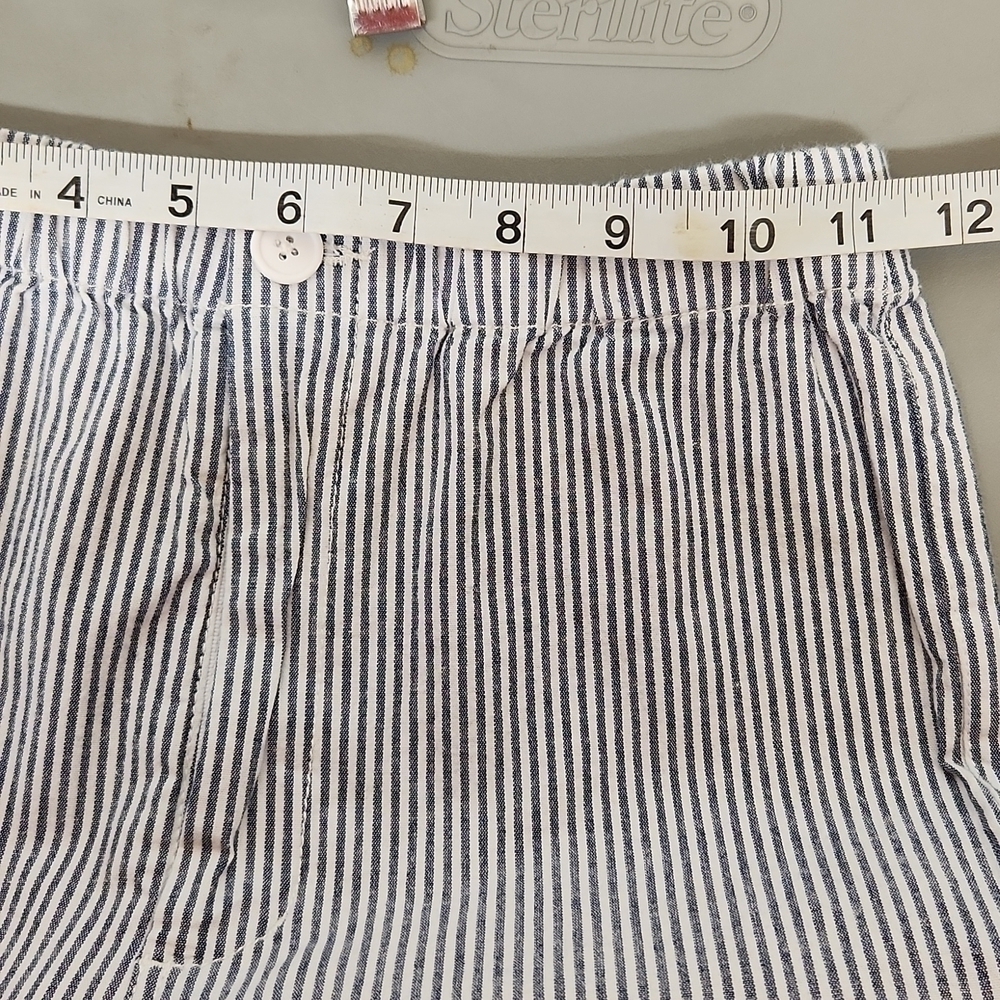 Pacsun John Galt pants NWT size 1 blue stripes - Picture 8 of 8